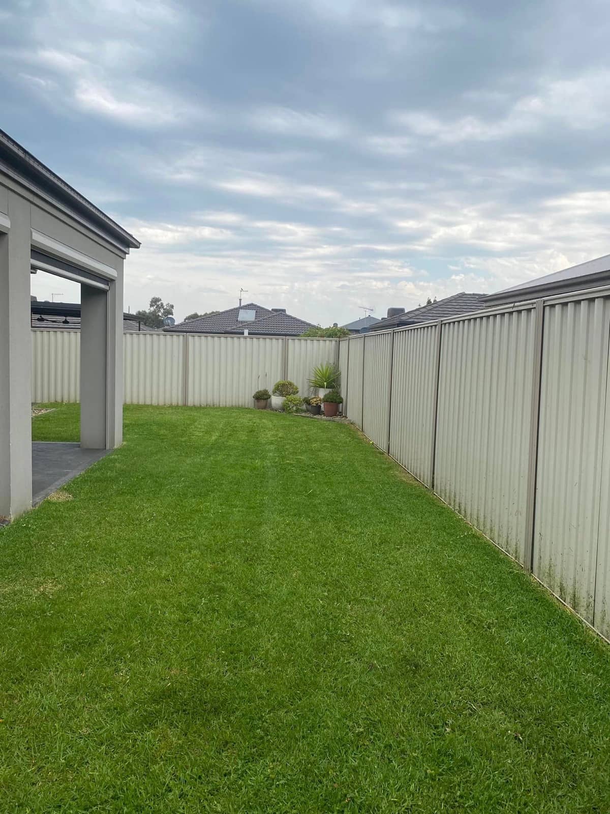 Side Yard Cleanup — after