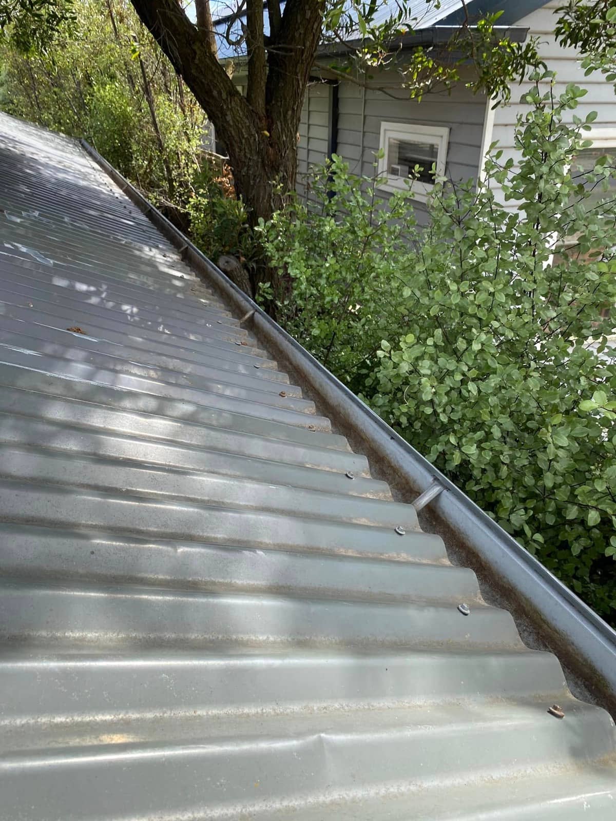 Gutter Cleaning — after